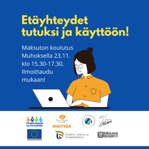 Etäyhteydet tutuksi ja käyttöön! -koulutus