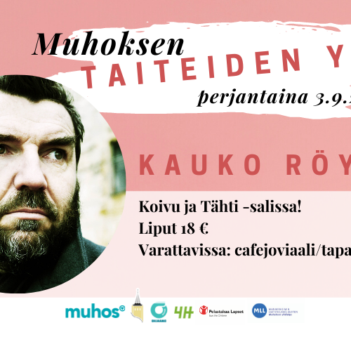 Muhoksen Taiteiden yö: Kauko Röyhkä kulttuurikeskuksella