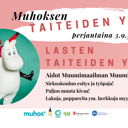 Muhoksen Taiteiden yö: Lasten Taiteiden yö