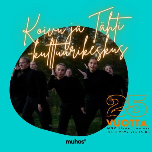 Koivu ja Tähti -kulttuurikeskus 25 vuotta: MNV Street Juniors -tanssiryhmän avoimet harjoitukset