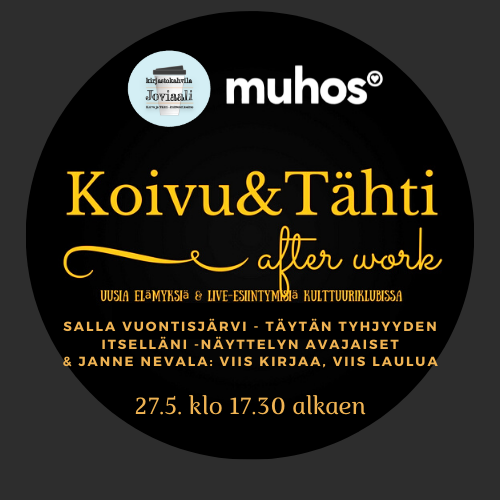 After Work: Salla Vuontisjärven näyttelynavajaiset & Janne Nevala – Viis laulua, viis kirjaa