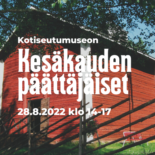 Kotiseutumuseon kesäkauden päättäjäiset