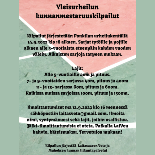 Yleisurheilun kunnanmestaruuskilpailut