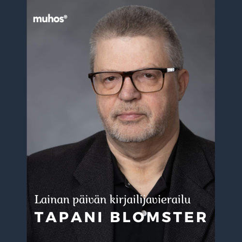 Lainan päivän kirjailijavierailu: Tapani Blomster