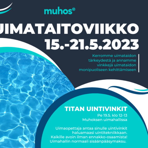 Titan uintivinkit uimahallilla