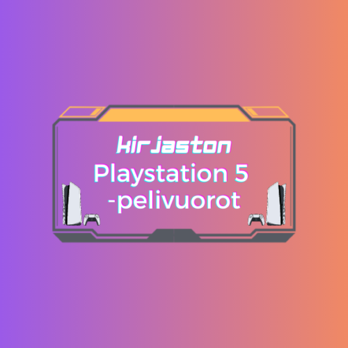 Playstation-pelivuorot kirjastolla