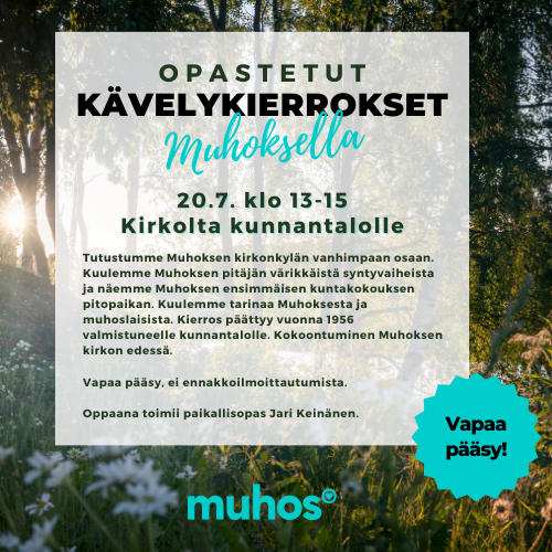 Opastettu kävely: Kirkolta kunnantalolle