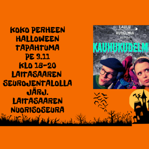 Koko perheen halloween – tapahtuma