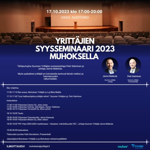 Yrittäjien syysseminaari