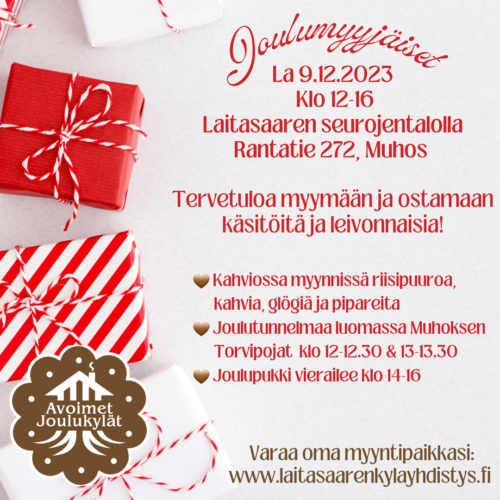 Joulumyyjäiset 9.12.2023