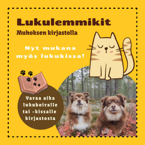 Lukulemmikit kirjastolla