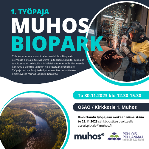 Ilmastoviisas Muhos Biopark, 1. työpaja