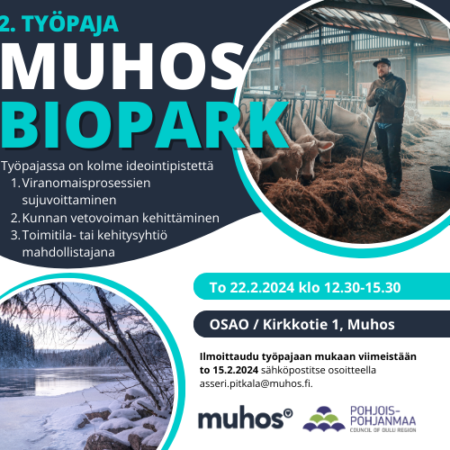 Ilmastoviisas Muhos Biopark, 2. työpaja