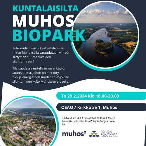 Kuntalaisilta: Ilmastoviisas Muhos Biopark