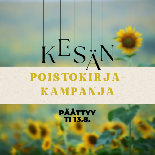 Kirjaston kesän poistomyyntikampanja