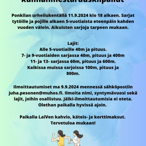 Yleisurheilun kunnanmestaruuskilpailut