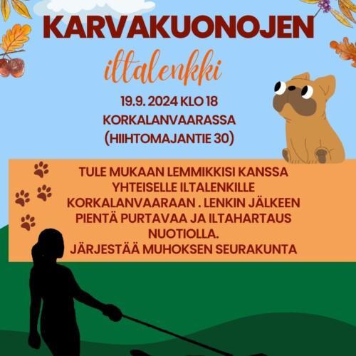 Karvakuonojen iltalenkki