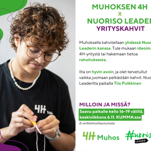 Muhoksen 4H x Nuoriso Leader Yrityskahvit