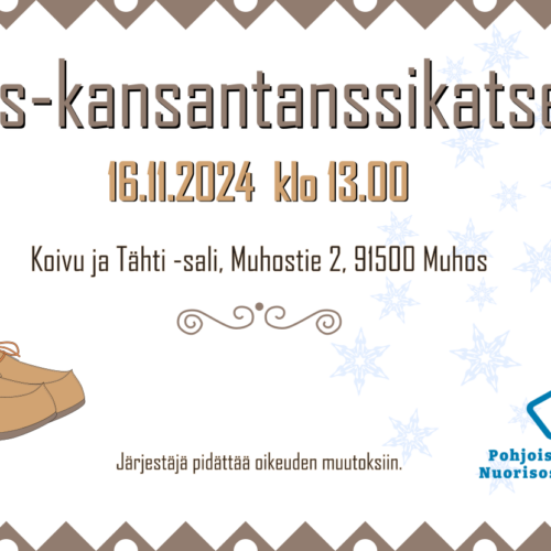 Supikas -kansantanssikatselmus 16.11.24 klo 13.00