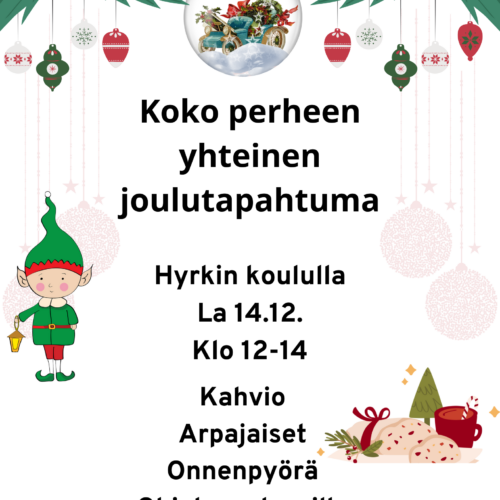 Koko perheen joulutapahtuma