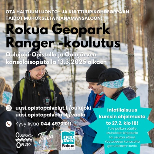 Rokua Geopark Ranger -koulutus INFO