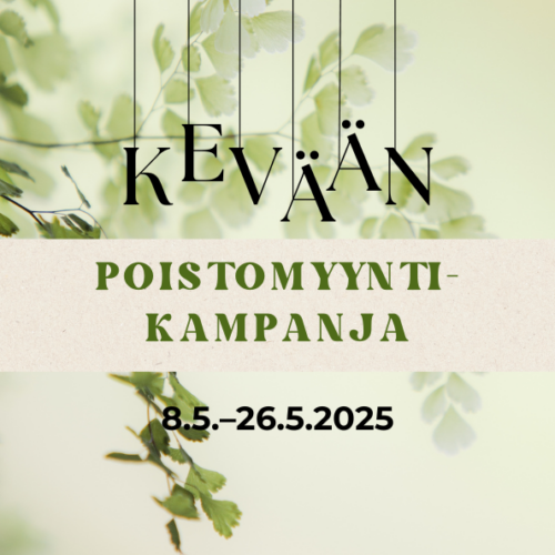 Kirjaston kevään poistomyyntikampanja