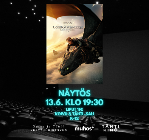 Elokuvanäytös: Näin koulutut lohikäärmeesi