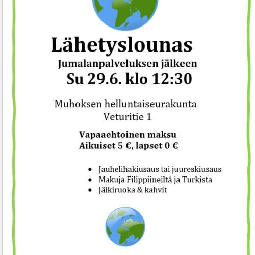 Lähetyslounas