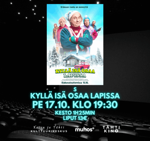 Kyllä isä osaa Lapissa -elokuvanäytös