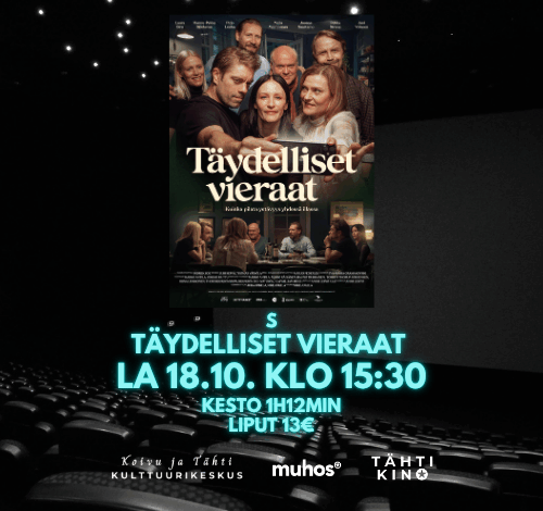 Täydelliset vieraat -elokuvanäytös