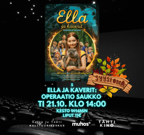 Ella ja kaverit: operaatio saukko -elokuvanäytös