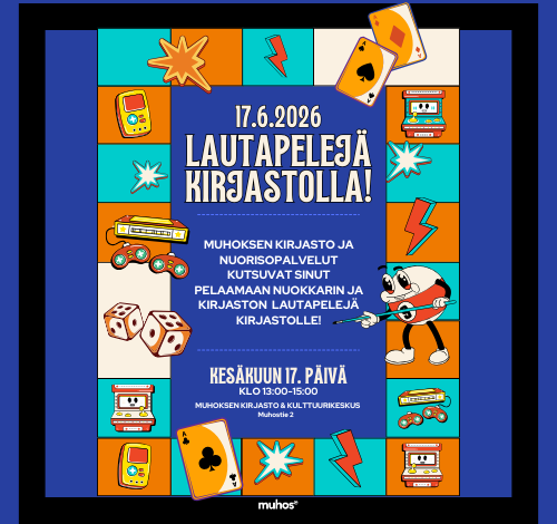 Lautapelejä kirjastolla
