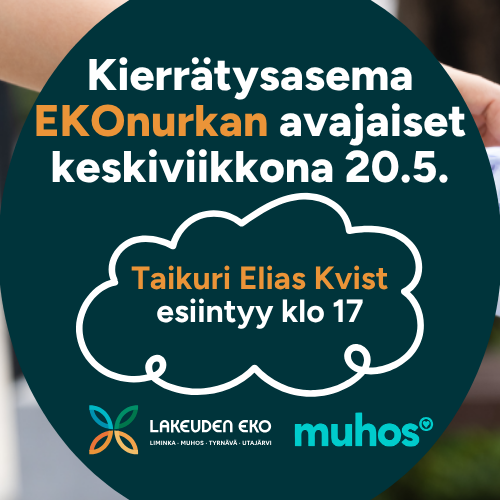 Kierrätysasema EKOnurkan avajaiset