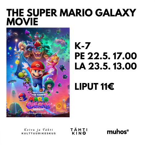 The Super Mario Galaxy Movie -elokuvanäytös