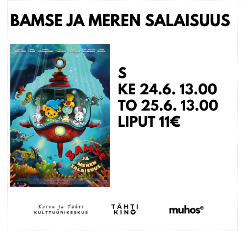 Bamse ja meren salaisuus -elokuvanäytös