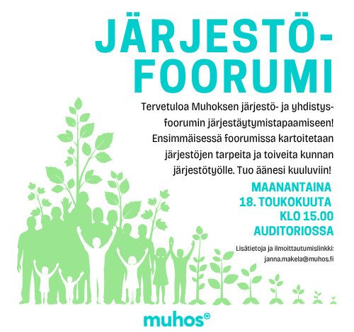 Muhoksen järjestöfoorumin järjestäytymiskokous