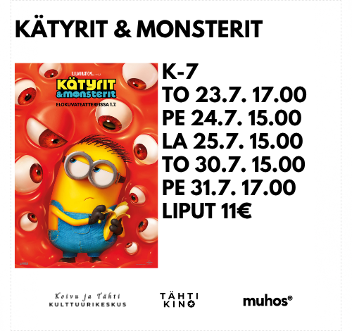 Kätyrit & Monsterit -elokuvanäytös