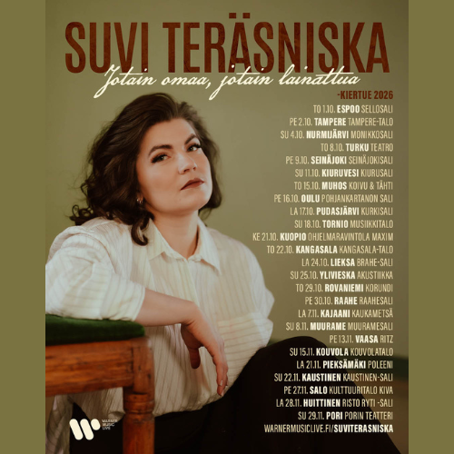 Suvi Teräsniska: Jotain omaa, jotain lainattua