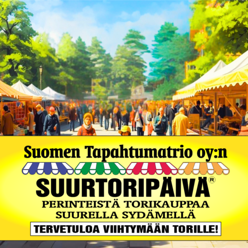 Suurtoripäivä Muhoksen torilla