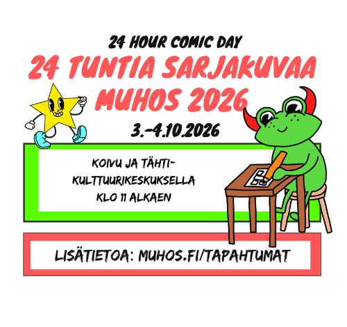 24H Sarjakuvaa Muhos