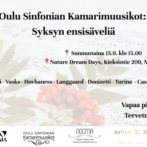 Syksyn ensisäveliä