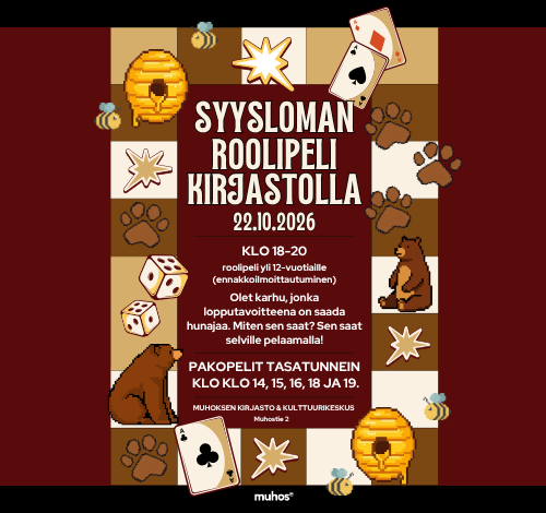 Syysloman roolipeli kirjastolla