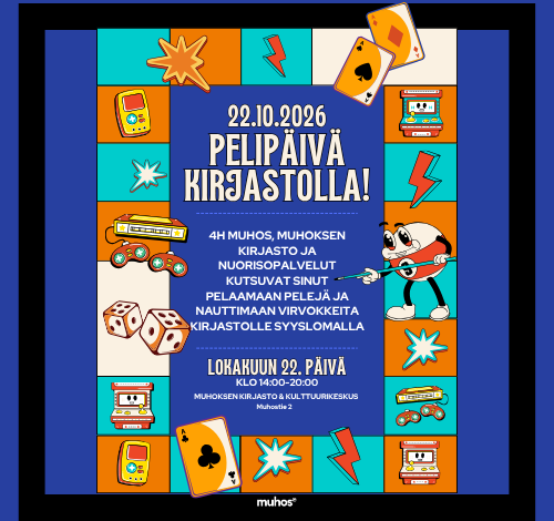 Syysloman pelipäivä kirjastolla