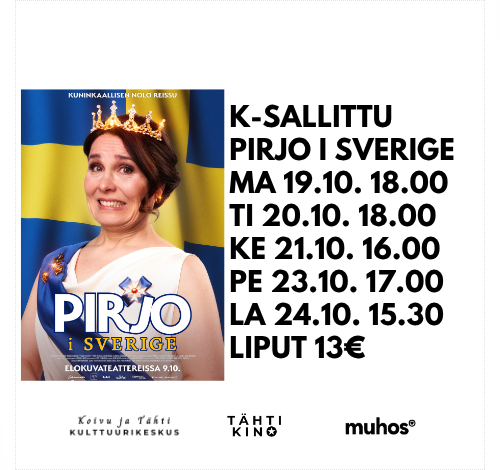 Pirjo i Sverige -elokuvanäytös