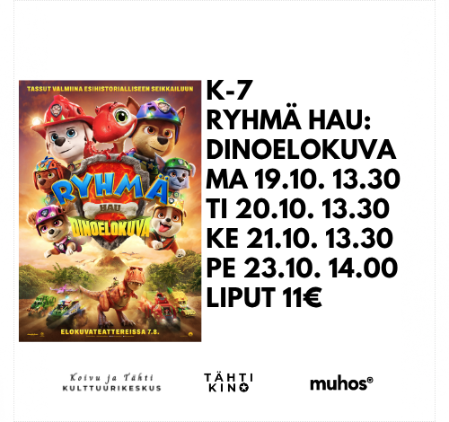 Ryhmä Hau: Dinoelokuva -elokuvanäytös